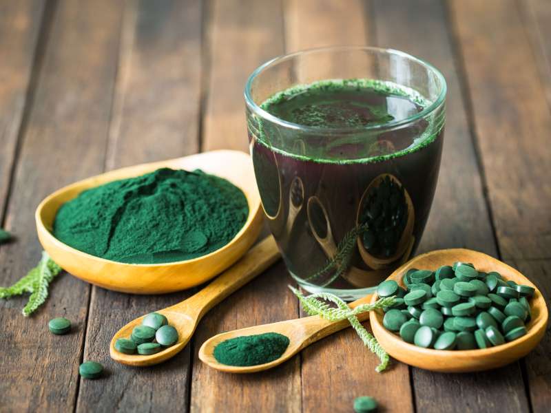 فواید قرص اسپیرولینا